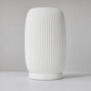 Abajur Luminária Aura 110V/220V Branco Lâmpada LED Inclusa, vista em perspectiva