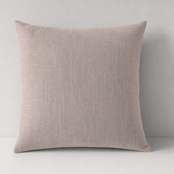 Capa de Almofada 45x45cm Areia Aleta Decor Minimalista, foto de estúdio