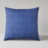 Capa de Almofada 45x45cm Oceano Azul Aleta Decor Minimalista, foto de estúdio
