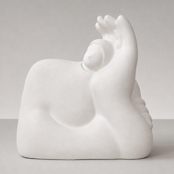Estátua Decorativa Gigante Admirado Artesanal 9,5x9,5 cm Em Cimento Estátua Decorativa Gigante Admirado Artesanal 9,5x9,5 cm Em Cimento, vista em perspectiva