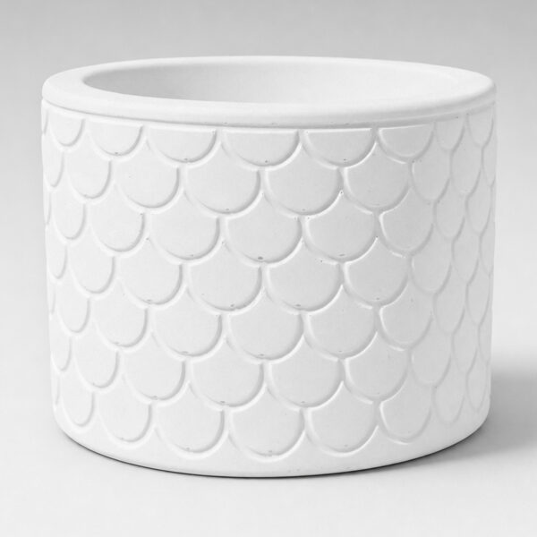 Vaso Estados Artesanal Decorativo 10cm São Paulo em Cimento, vista em perspectiva