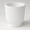 Vaso Decorativo Garrafa Invertida Lisa 8cm Cimento Artesanal, foto de estúdio