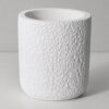Vaso Decorativo Texturizado 10cm em Cimento Artesanal, foto de estúdio