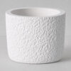 Vaso Decorativo Texturizado 9cm em Cimento Artesanal, foto de estúdio