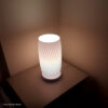 Foto real de cliente: Abajur Luminária Vórtice 110/220V Branco Lâmpada LED Inclusa