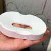 Foto real de cliente: Saboneteira Porta Sabonete Banheiro Oval 11cm em Cimento