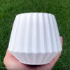 Foto real de cliente: Vaso Decorativo Diamante Artesanal 10,5x13cm Em Cimento