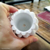 Foto real de cliente: Vaso Decorativo Novelo 9cm em Cimento Artesanal Sala e Cozinha