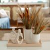Vaso Decorativo Duplo Joana Artesanal 15cm em Cimento Artesanal