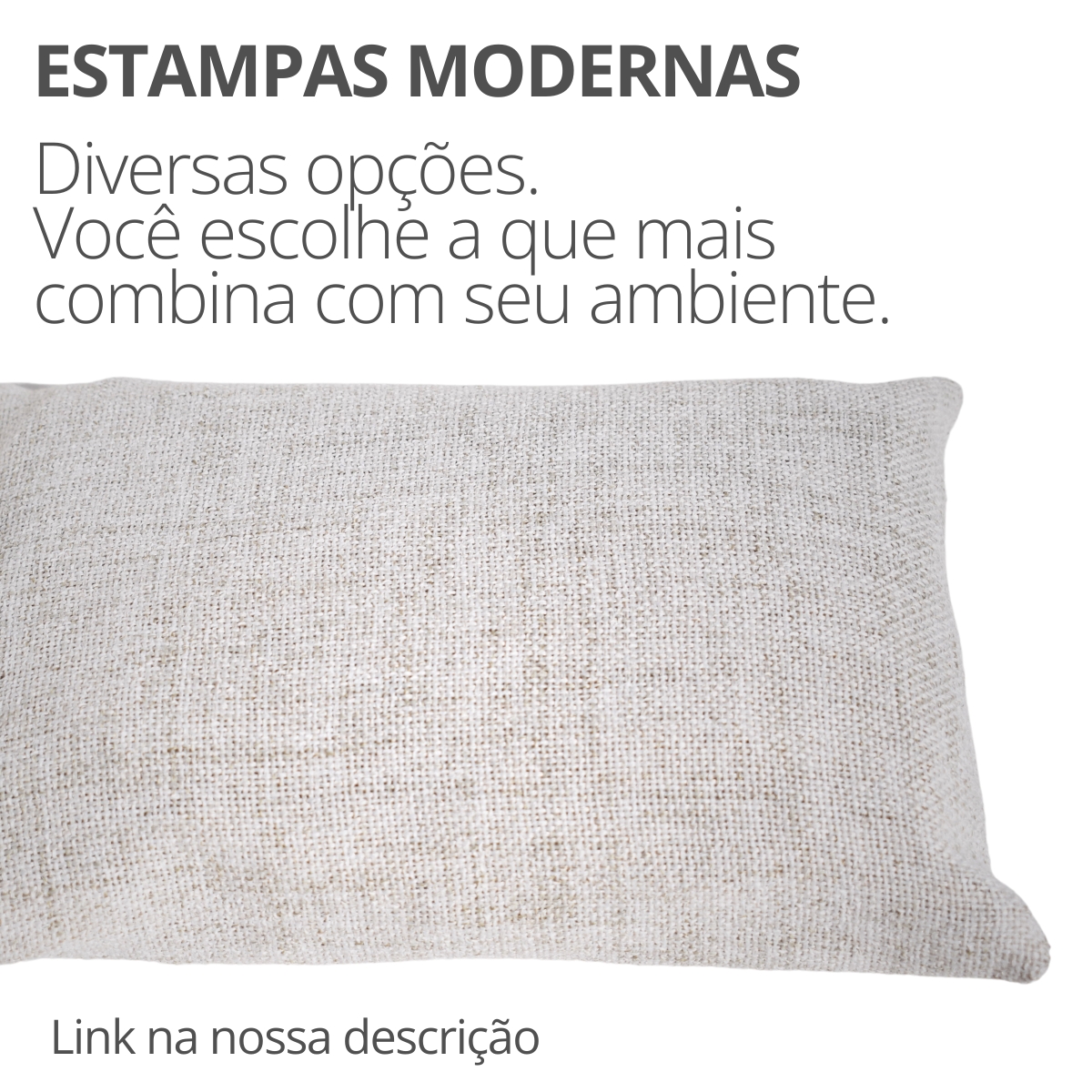 Peso de Porta Decorativo Almofada 1Kg Estampa Deserto