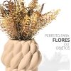 3f103ad462fe368e258edf1e7f880f3a.jpg Vaso Decorativo Novelo 9cm em Cimento Artesanal Sala e Cozinha
