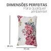 Peso de Porta Decorativo Almofada 1Kg Estampa Provence Rosê