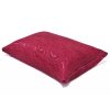 Peso de Porta Decorativo Almofada 1Kg Estampa Ondas Vinho