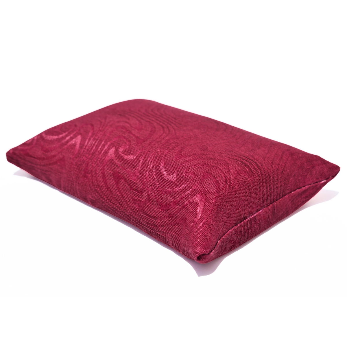 Peso de Porta Decorativo Almofada 1Kg Estampa Ondas Vinho