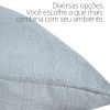 Capa de Almofada 45x45cm Oliveira Aleta Decor Minimalista