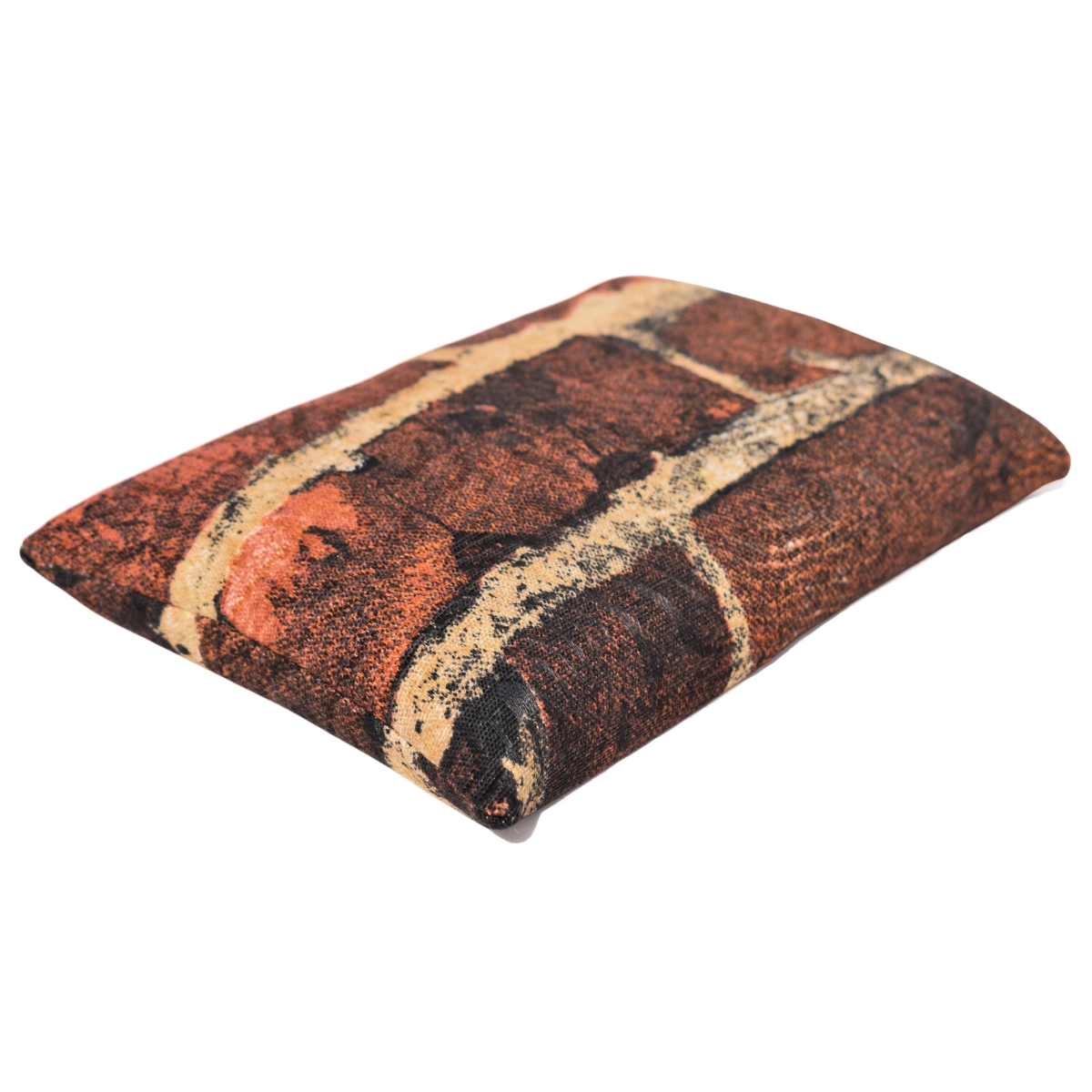 Peso de Porta Decorativo Almofada 1Kg Estampa Tijolinhos