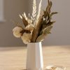 Mini Garrafa Losangos Artesanal 10x6m em Cimento Branco