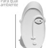 Estátua Decorativa Nórdico Olhar 10cm em Cimento