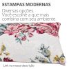 Peso de Porta Decorativo Almofada 1Kg Estampa Provence Rosê