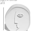 7 Estátua Decorativa Nórdico Picasso 8cm Em Cimento