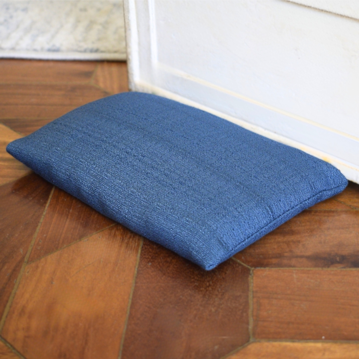 Peso de Porta Decorativo Almofada 1Kg Estampa Oceano Azul