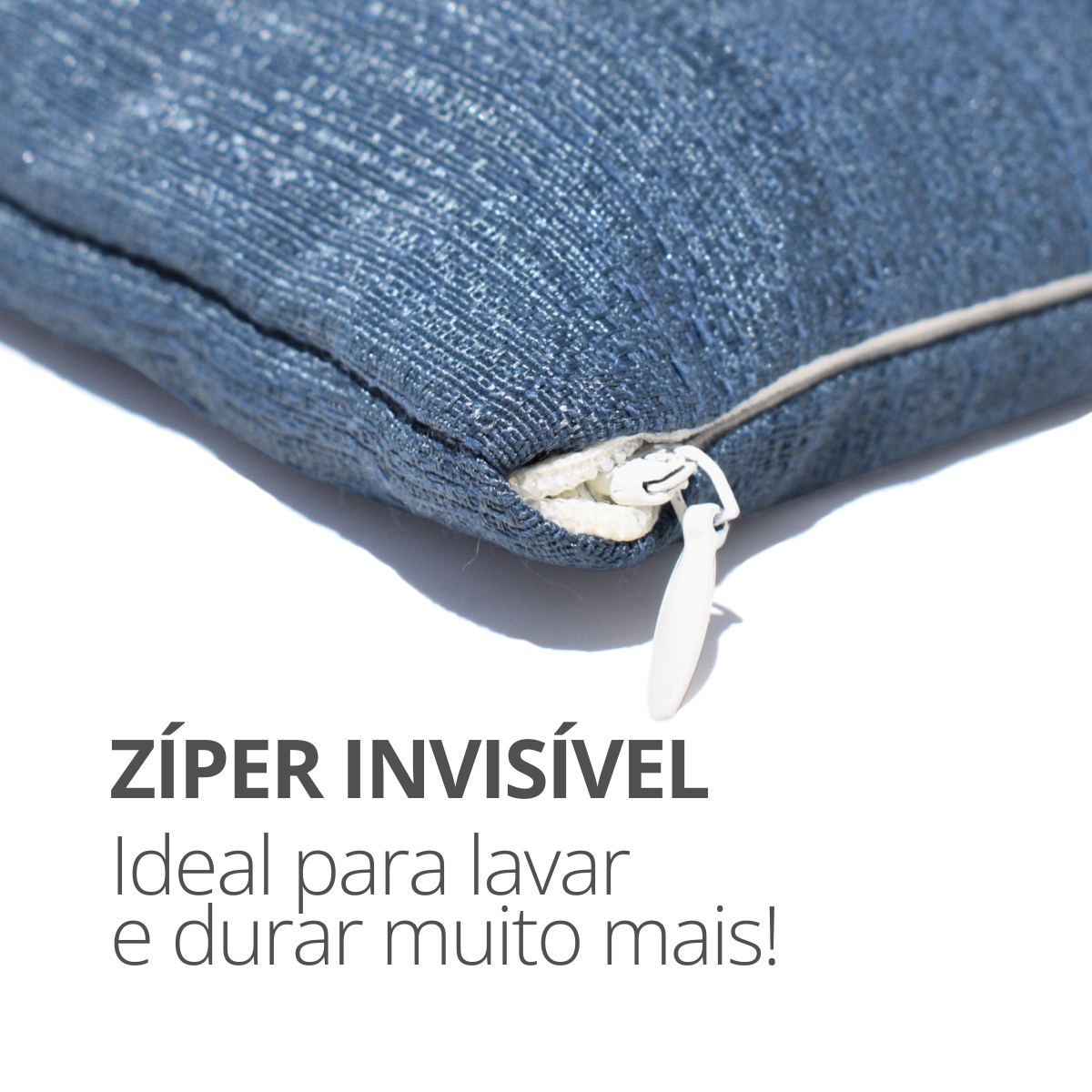 Peso de Porta Decorativo Almofada 1Kg Estampa Oceano Azul