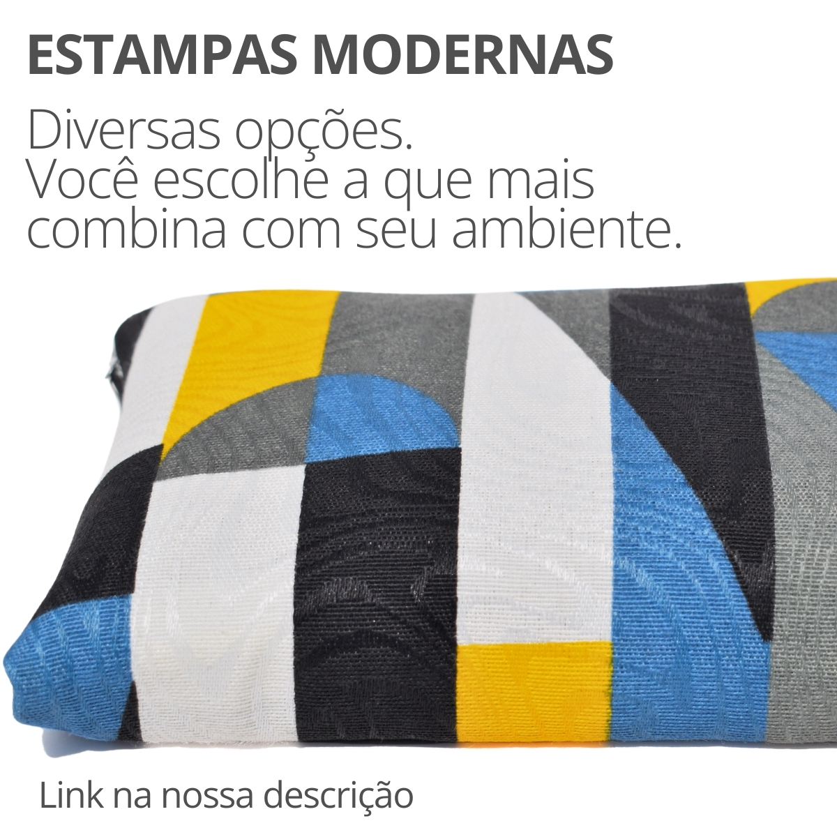 Peso de Porta Decorativo Almofada 1Kg Estampa Retrô 80's