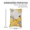 Peso de Porta Decorativo Almofada 1Kg Estampa Provence Gold
