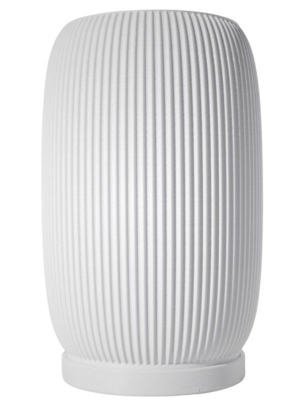 Abajur Luminária Aura 110V/220V Branco Lâmpada LED Inclusa