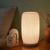 Abajur Luminária Aura 110V/220V Branco Lâmpada LED Inclusa