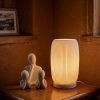 Abajur Luminária Aura 110V/220V Branco Lâmpada LED Inclusa