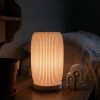 Abajur Luminária Aura 110V/220V Branco Lâmpada LED Inclusa