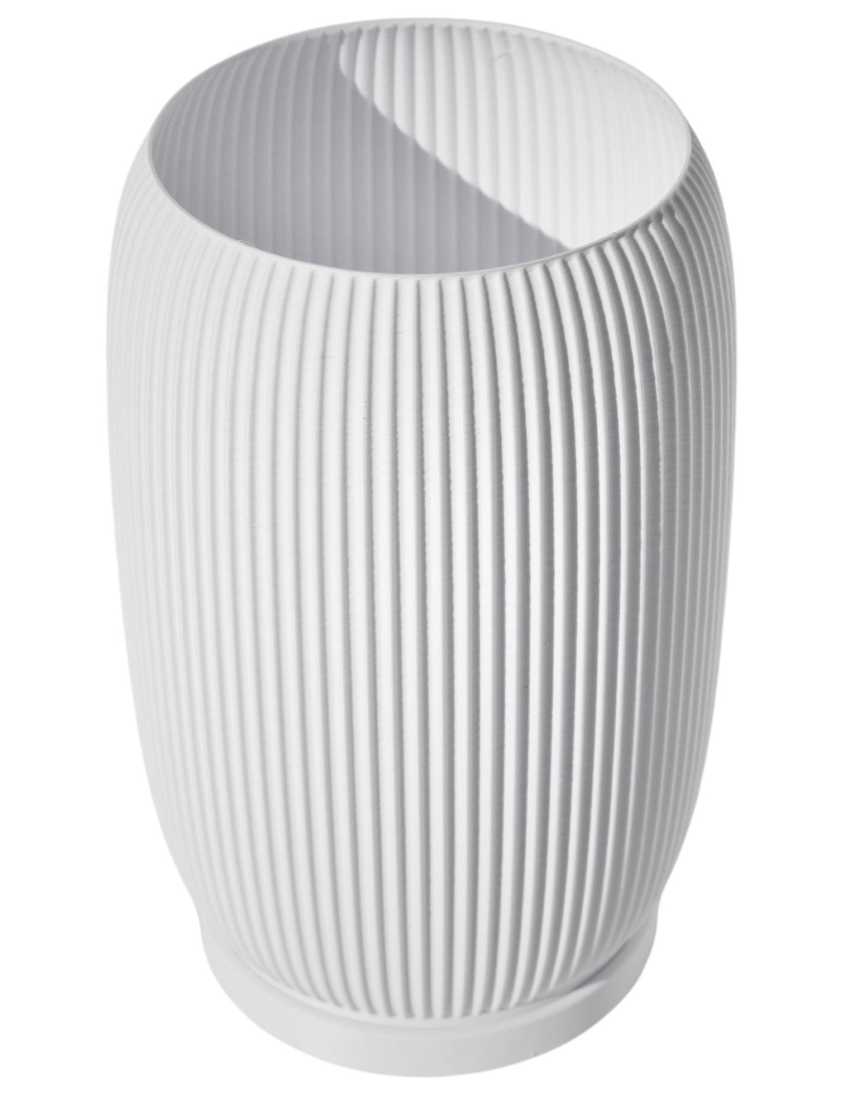Abajur Luminária Aura 110V/220V Branco Lâmpada LED Inclusa