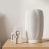 Abajur Luminária Aura 110V/220V Branco Lâmpada LED Inclusa