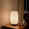 Abajur Luminária Aura 110V/220V Branco Lâmpada LED Inclusa
