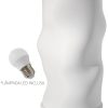 Abajur Luminária Nuvem 110V/220V Branco Lâmpada LED Inclusa