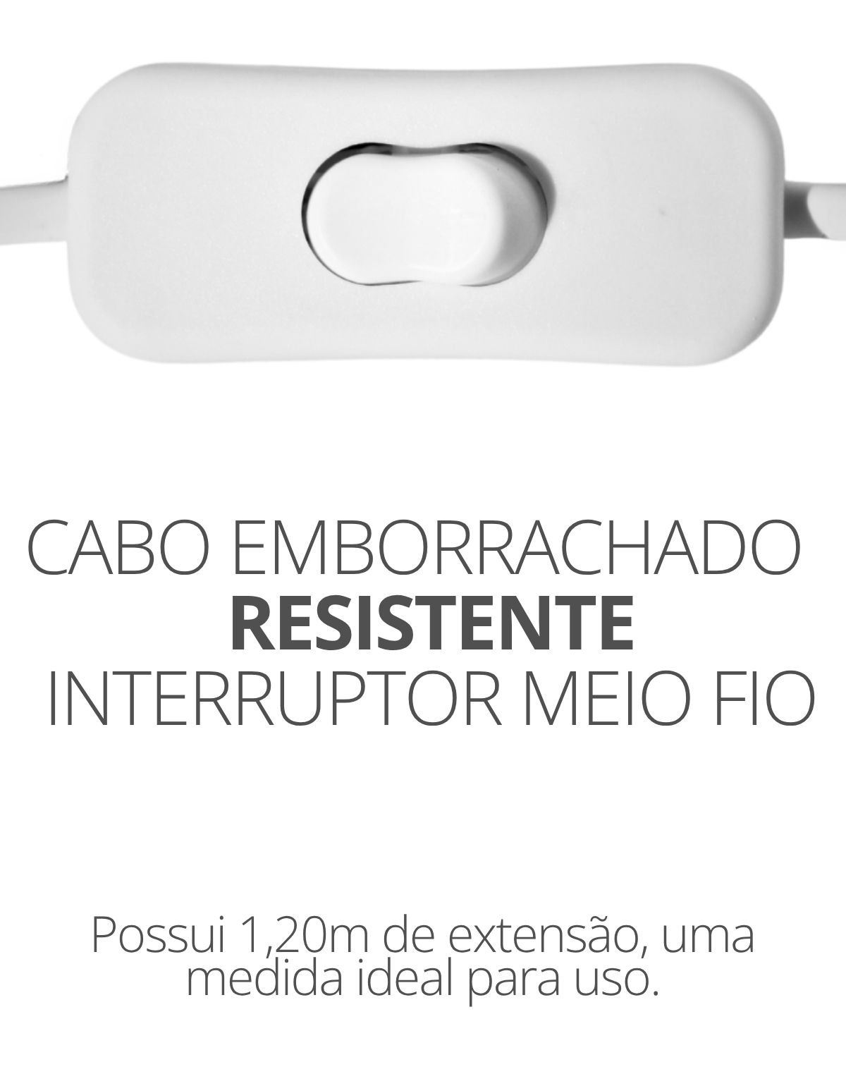 Abajur Luminária Nuvem 110V/220V Branco Lâmpada LED Inclusa