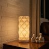 Abajur Luminária Prisma 110V/220V Branco Lâmpada LED Inclusa