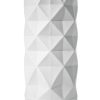 Abajur Luminária Prisma 110V/220V Branco Lâmpada LED Inclusa