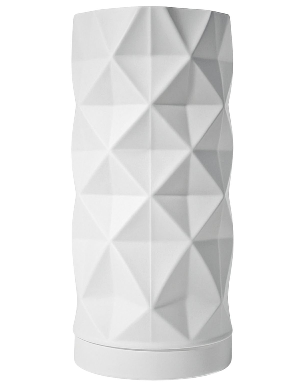 Abajur Luminária Prisma 110V/220V Branco Lâmpada LED Inclusa