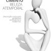 Estatua Decorativa Pensadora Amora 12,5cm Artesanal Em Cimento