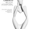 Estatua Decorativa Pensadora Ana 12,5cm Artesanal Em Cimento