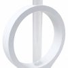 Vaso Decorativo Solitário Argola 16,5cm Artesanal em Cimento