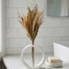 Vaso Decorativo Solitário Argola 16,5cm Artesanal em Cimento