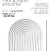 Bandeja Decorativa Arco 22cm em Cimento Artesanal