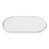 Bandeja Decorativa Oval  24cm em Cimento Artesanal