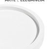 Bandeja Decorativa Redonda 29cm em Cimento Artesanal