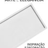 Bandeja Retangular 24x12 Site ALETA 3 Bandeja Decorativa Retangular 23,5cm em Cimento Artesanal