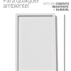 Bandeja Retangular 24x12 Site ALETA 4 Bandeja Decorativa Retangular 23,5cm em Cimento Artesanal