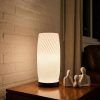 Abajur Luminária Vórtice 110/220V Branco Lâmpada LED Inclusa